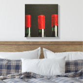 Drei Weine 2010 Leinwanddruck (Insitu (Schlafzimmer))