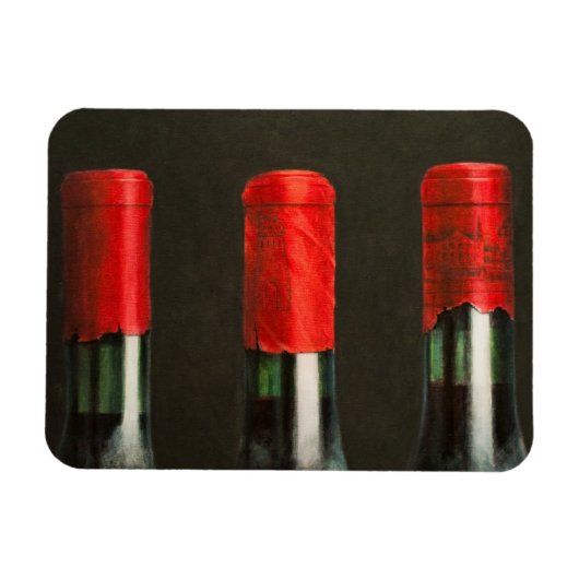 Drei Weine 2010 Magnet (Horizontal)