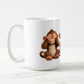 Drei Weise Affen Kaffeetasse (Links)