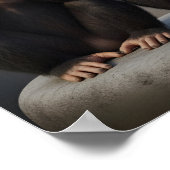 Drei Weise Affen Poster (Ecke)
