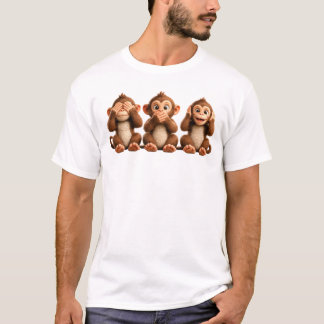 Drei Weise Affen T-Shirt