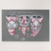 Drei weise Forest Gnomes Puzzle (Horizontal)