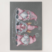 Drei weise Forest Gnomes Puzzle (Vertikal)