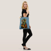 Drei Weise Männer Abstrakte Geburtskunst Tasche (Am Model)