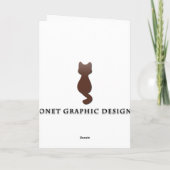 Drei weise Männer Feiertagskarte (Rückseite)