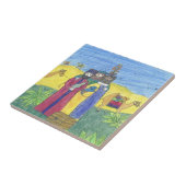 Drei weise Männer Fliese (Seite)