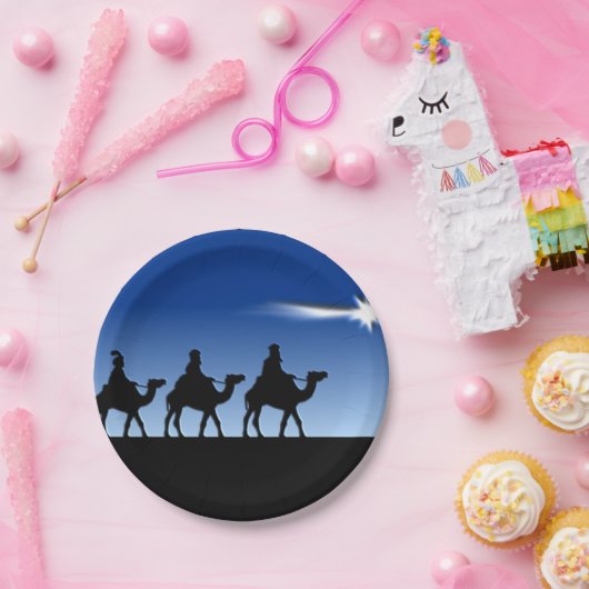 Drei weise Männer - Geschenk der Weisen Pappteller (Party)