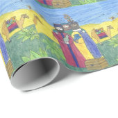 Drei weise Männer Geschenkpapier (Rolleneckpunkt)