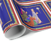 Drei weise Männer Geschenkpapier (Rolleneckpunkt)