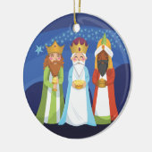 Drei weise Männer Keramik Ornament (Links)