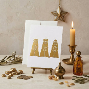 Drei Weise Männer Moderne Weihnachtsgeschichte Kön Einladung