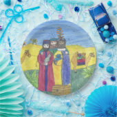 Drei weise Männer Pappteller (Party)