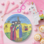 Drei weise Männer Pappteller (Party)