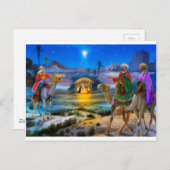 Drei weise Männer Postkarte (Vorne/Hinten)