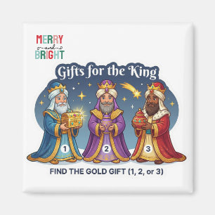 Drei Weise Männer Weihnachtsgeschenke Logik-Spiel Magnet