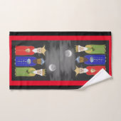 Drei Weisen Badetuch Set (Handtuch)