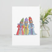 Drei Weisen Einladung (Stehend Vorderseite)