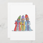 Drei Weisen Einladung (Vorne/Hinten)