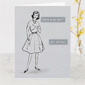 Drei Weisen Karte (Gelbe Blume)