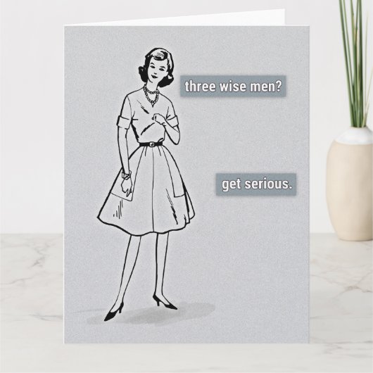 Drei Weisen Karte (Vorderseite)