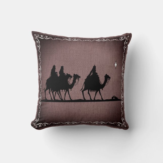 Drei Weisen Kissen (Vorderseite)