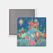 Drei Weisen Könige Weihnachten Magnet (Vorderseite/Rückseite)