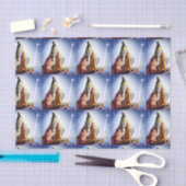 Drei-Weisen-Papiere Seidenpapier (Handwerk)