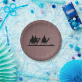 Drei Weisen Pappteller (Party)