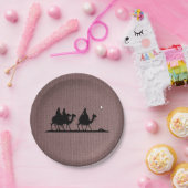 Drei Weisen Pappteller (Party)