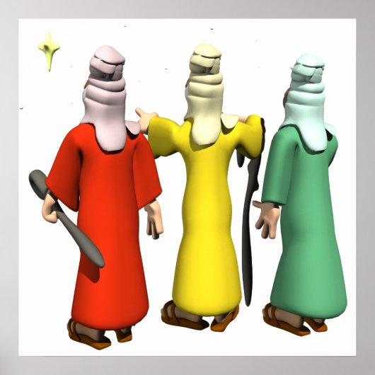 Drei Weisen Poster (Vorne)