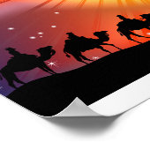 Drei-Weisen-Poster Poster (Ecke)