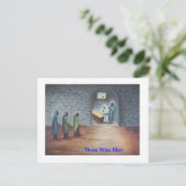 Drei Weisen Postkarte (Stehend Vorderseite)