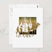Drei Weisen Postkarte (Vorne/Hinten)
