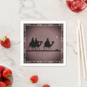 Drei Weisen Serviette (Beispiel)