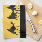 Drei Weisen Star von Bethlehem Weihnachten Geschirrtuch (Viertel Falte)