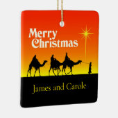 Drei Weisen Star von Bethlehem Weihnachten Keramikornament (Rechts)