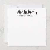 Drei Weisen Star von Bethlehem Weihnachtsakzent (Rückseite)