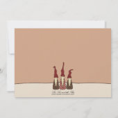 Drei Weisen, Weihnachten, Party Einladung (Rückseite)