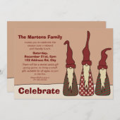 Drei Weisen, Weihnachten, Party Einladung (Vorne/Hinten)