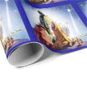 Drei-Weisen-Wrapping-Papier Geschenkpapier (Rolleneckpunkt)