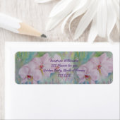 DREI WEISSE ORCHIDEN-RÜCKSENDEADRESSE (Insitu)