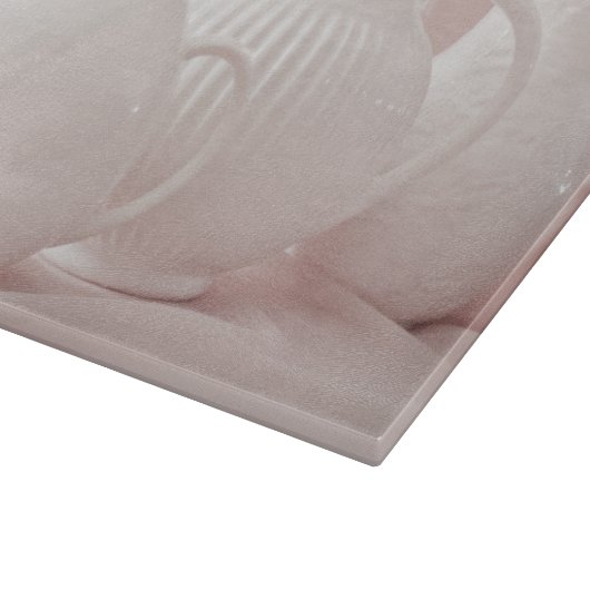 Drei weiße Pitchers Cutting Board Schneidebrett (Ecke)