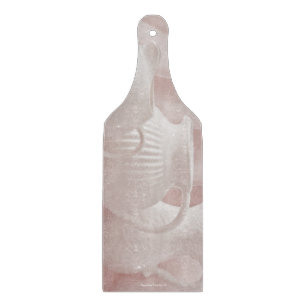Drei weiße Pitchers Cutting Board Schneidebrett