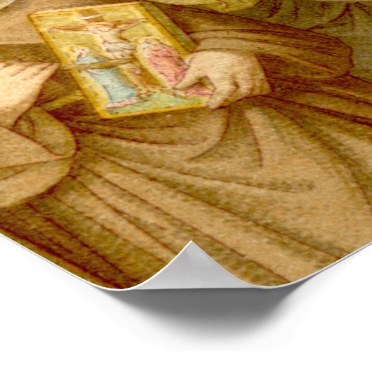 Drei weitere arme Heilige (SAU 027) 11"x14" Poster (Ecke)