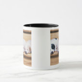 Drei Welpen Tasse (Zentrum)