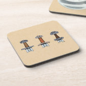 Drei Wiking Sword Hilts Untersetzer (Linke Seite)