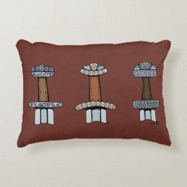 Drei Wiking Sword Hilts Zierkissen