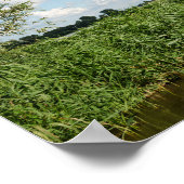 Drei Windmühlen und ein Baldachin Poster (Ecke)