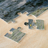 Drei Windmühlen und ein Kanal mit Booten in Hollan Puzzle (Seite)