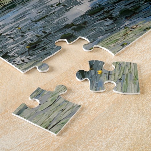 Drei Windmühlen und ein Kanal mit Booten Puzzle (Seite)